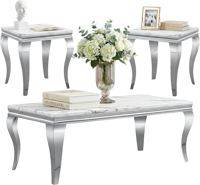 Silver&white