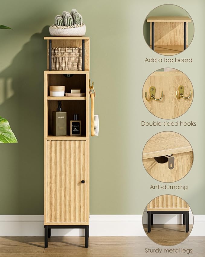 Oak-37''h
