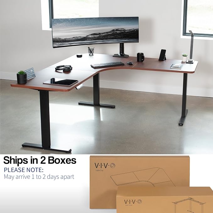 Dark Walnut Top / Black Frame