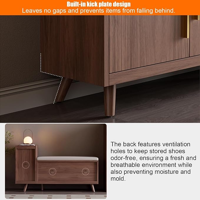 Wood Color-right Cabinet