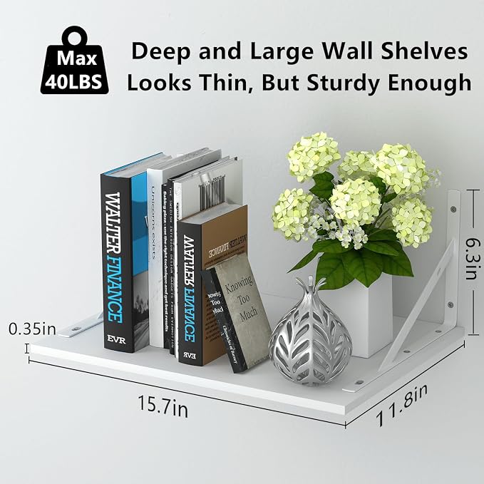 White Shelves