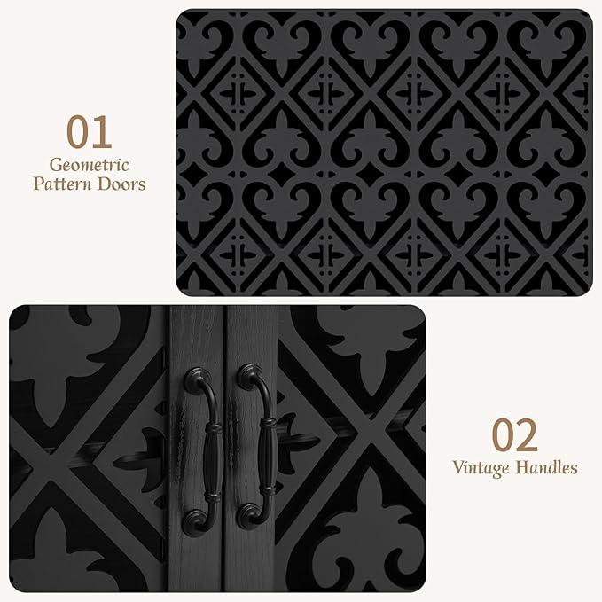 Black Buffet - 2 Pcs