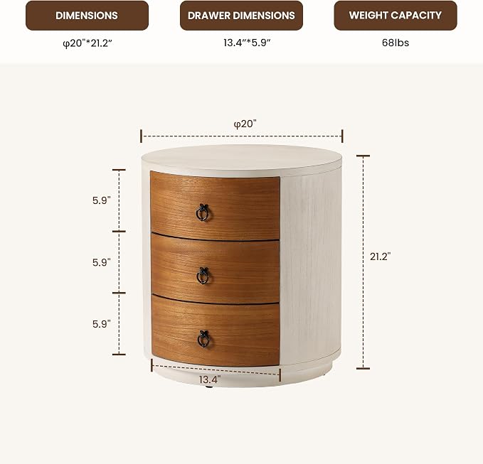 Wood Color-round