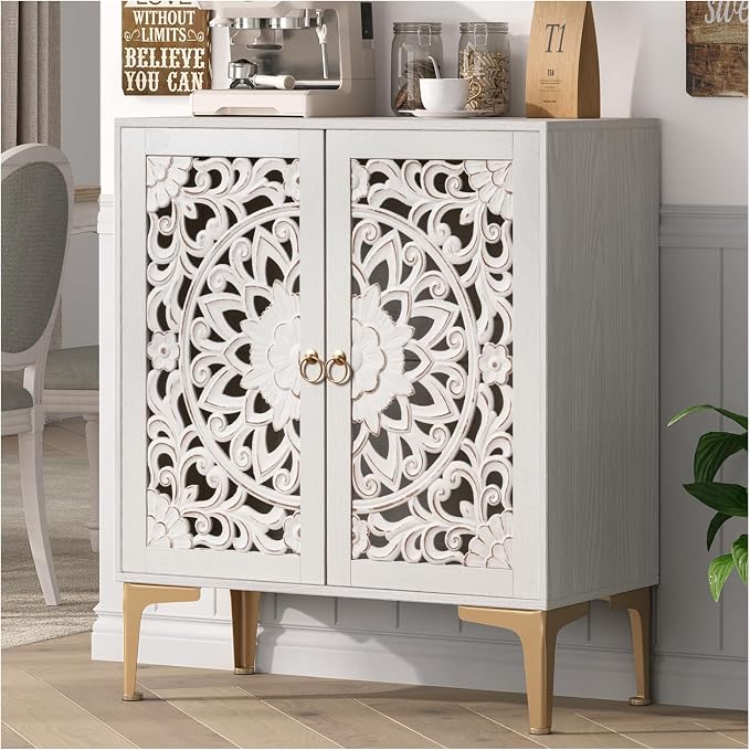 White & Gold_2 Doors