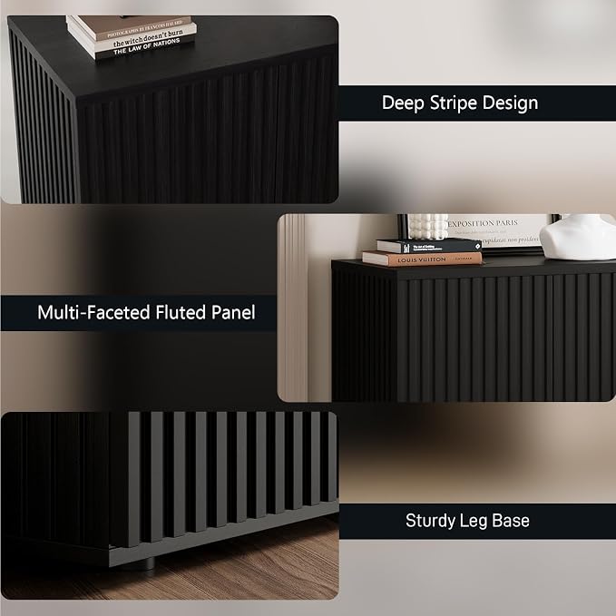 Black - Fluted