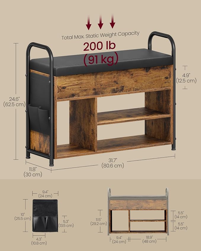 Rustic Brown + Ink Black