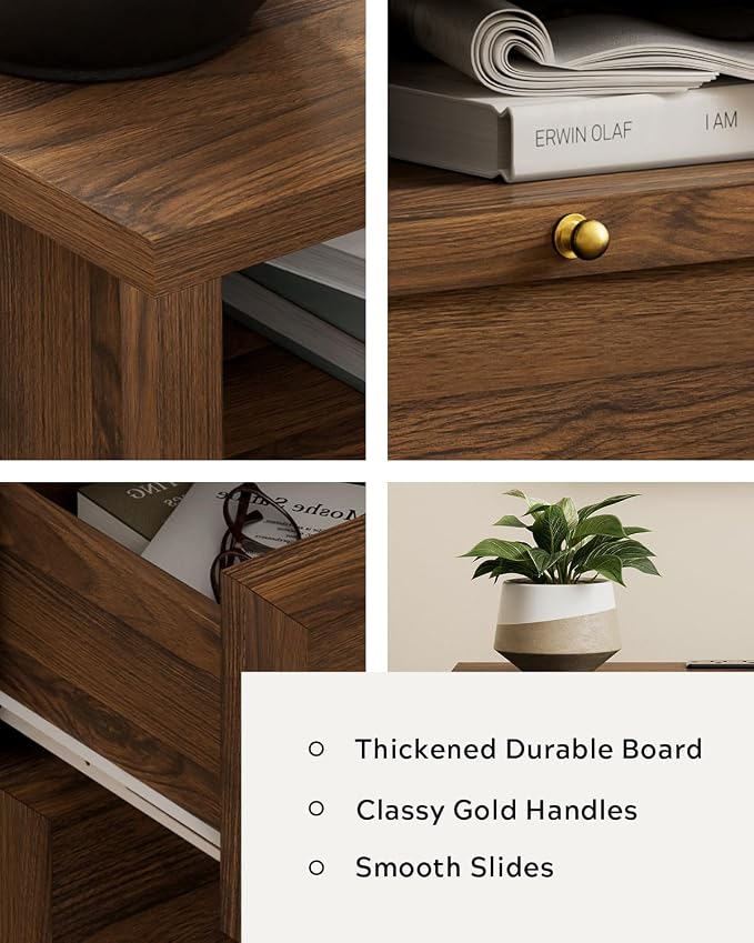 2 Drawers/Brown