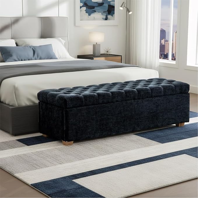 Storage Bench-black