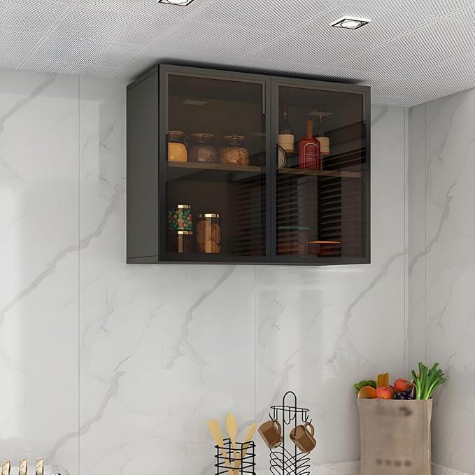 Gray Black Frame-brown Glass