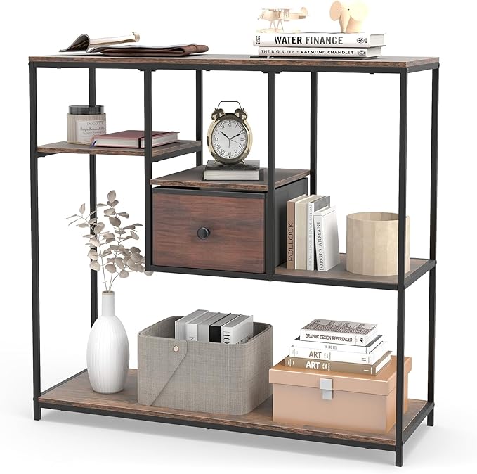 Rustic Brown + Black