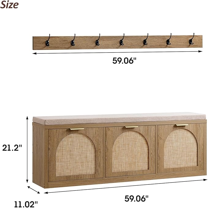 Rustic Oak Rattan