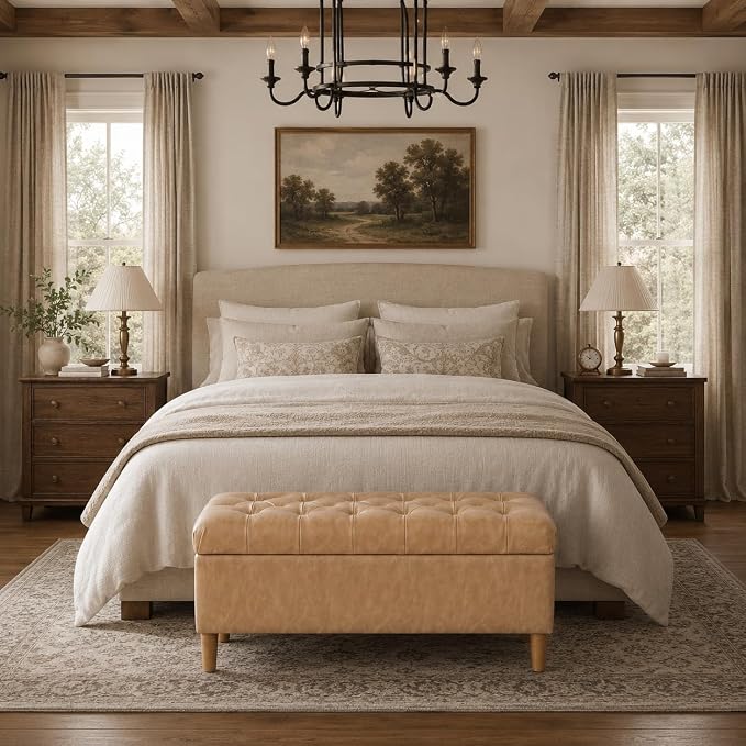 Sand Faux Leather