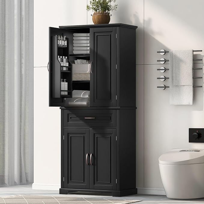 Black,doors and Drawer 8