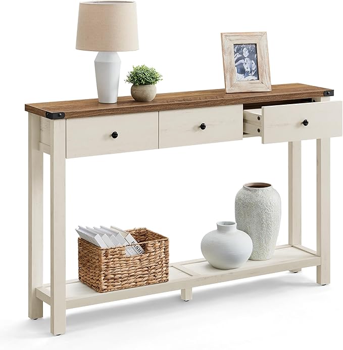 Honey Brown + Rustic White