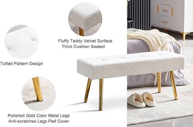 Off White / Teddy Velvet