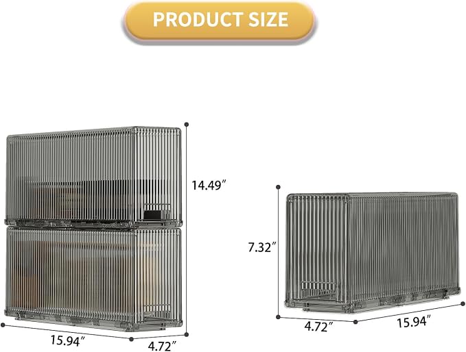 Clear Grey-2Pack