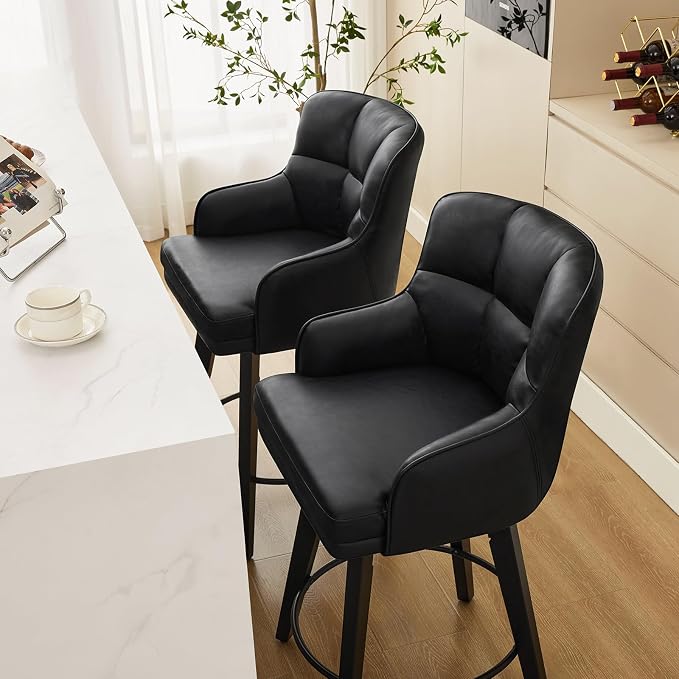 Black- Faux Leather