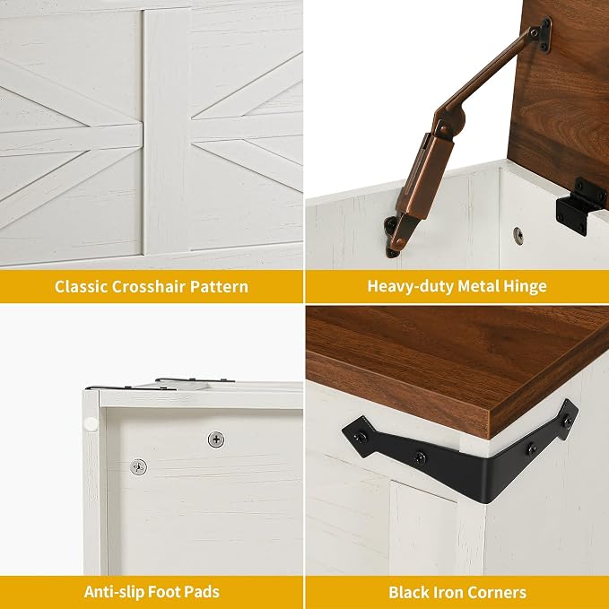 White/Walnut