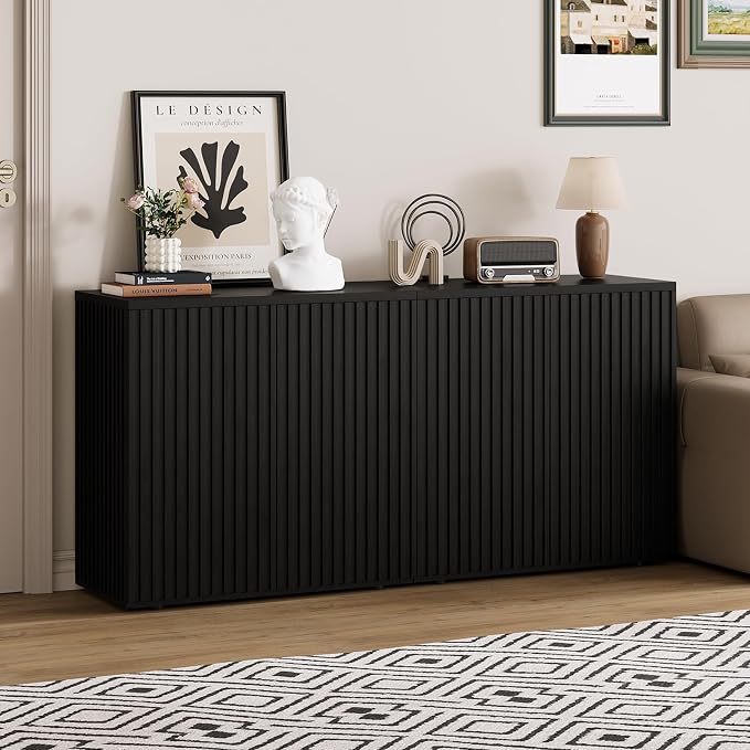 Black - Fluted