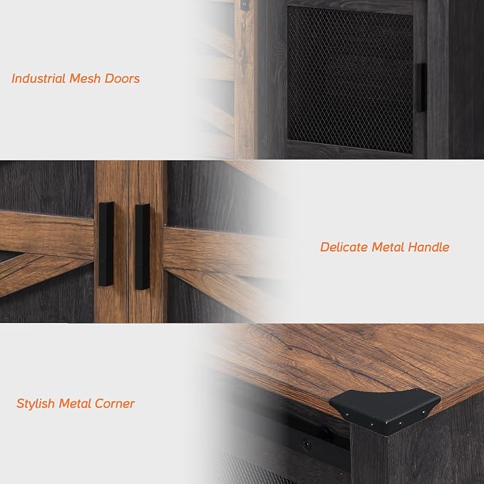 Antique Black & Brown