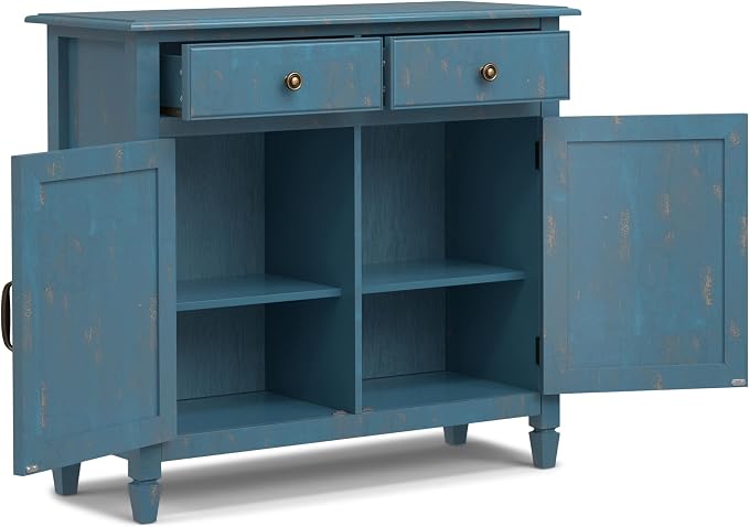 Distressed Coastal Blue