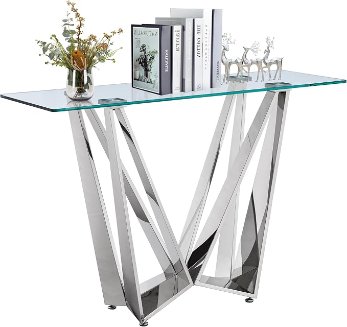 Console Table Silver