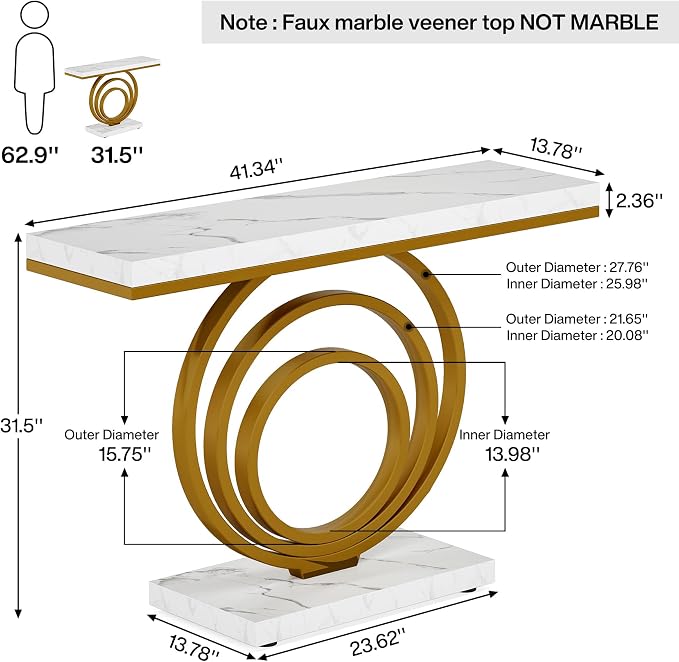 Faux Marble White