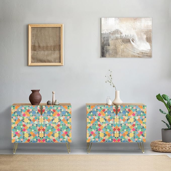 Vibrant Multicolor Tile Patterns