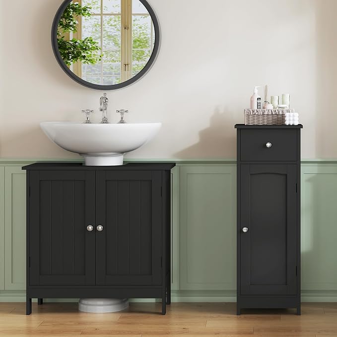 Black, 1 Drawers