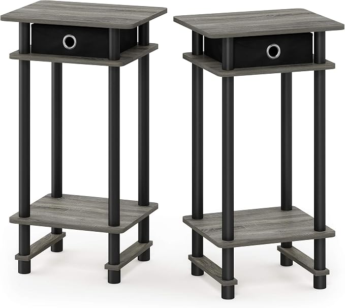French Oak Grey/Black/Black