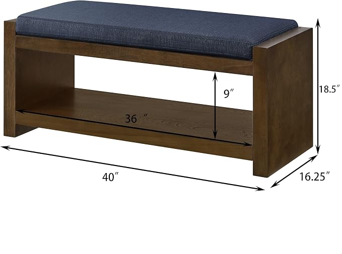 Navy Blue Cushion