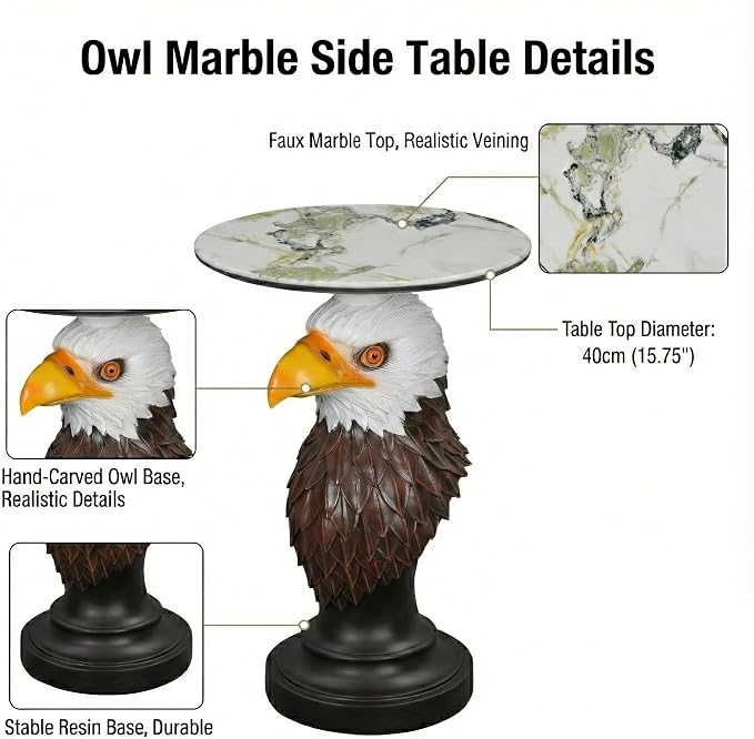 Eagle - Realistic Brown & White