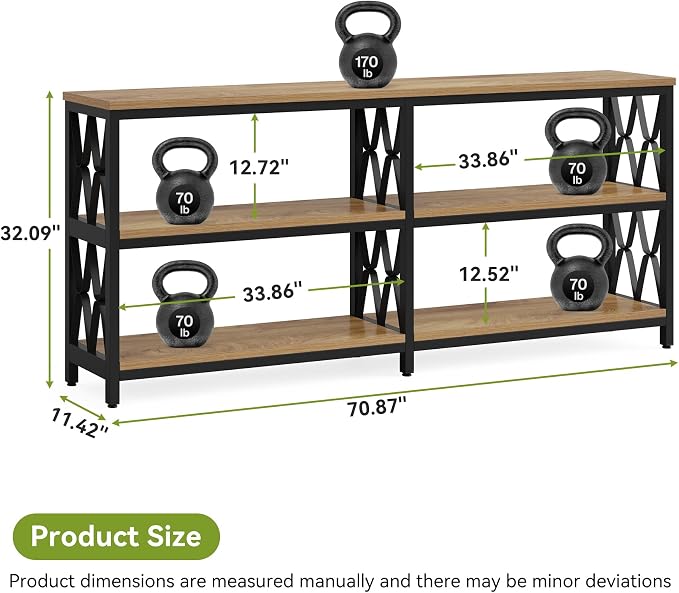 Natural Light Oak & Black