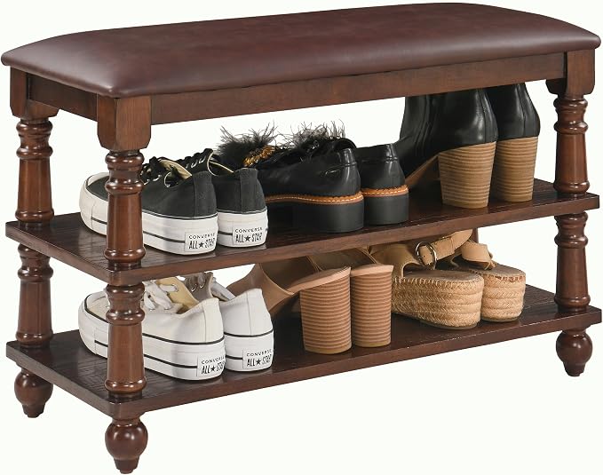 Walnut Leg & Wine Red