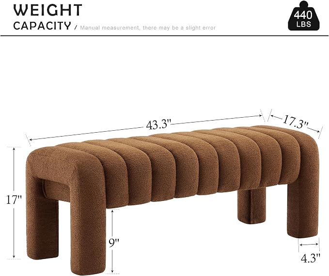 Rust Brown Boucle
