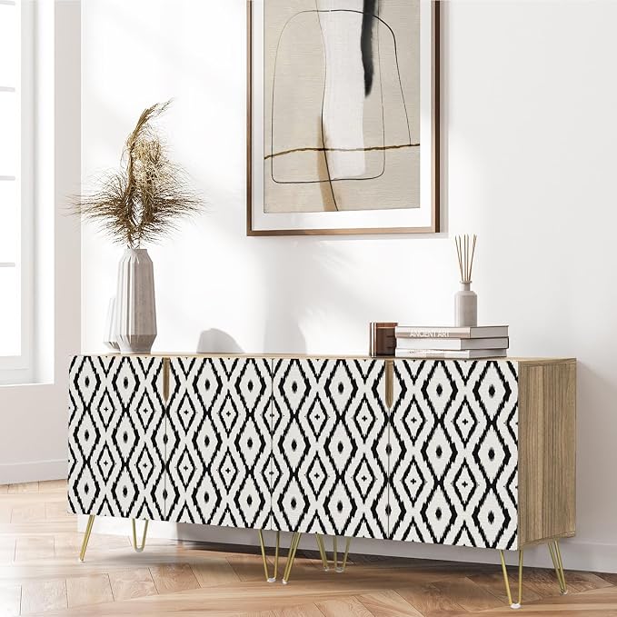 Colorful Geometric Diamond Patterns