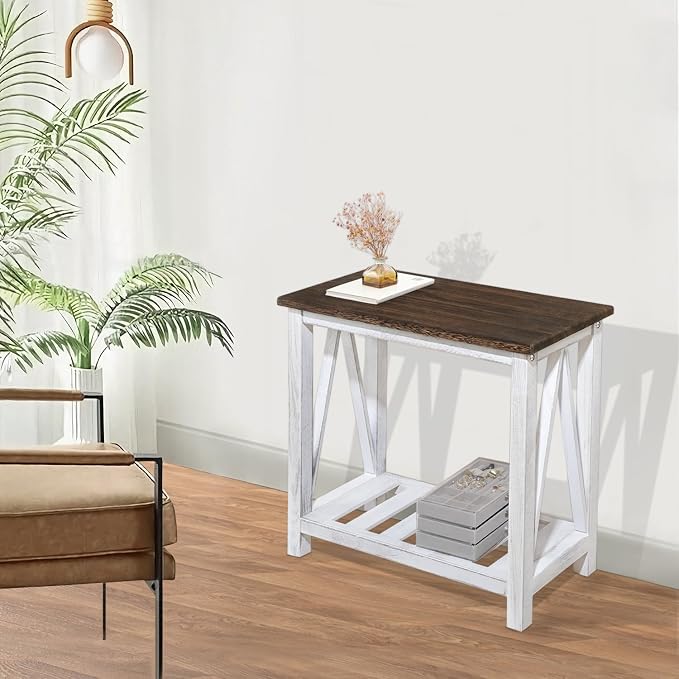 Rustic Brown and Rustic White