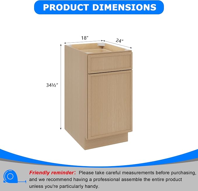 Natural With Drawer