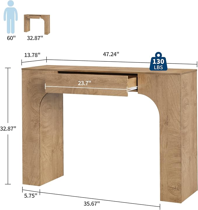 Oak Color U-shaped
