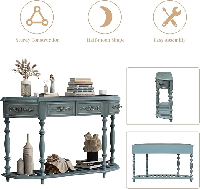 B-antique Blue
