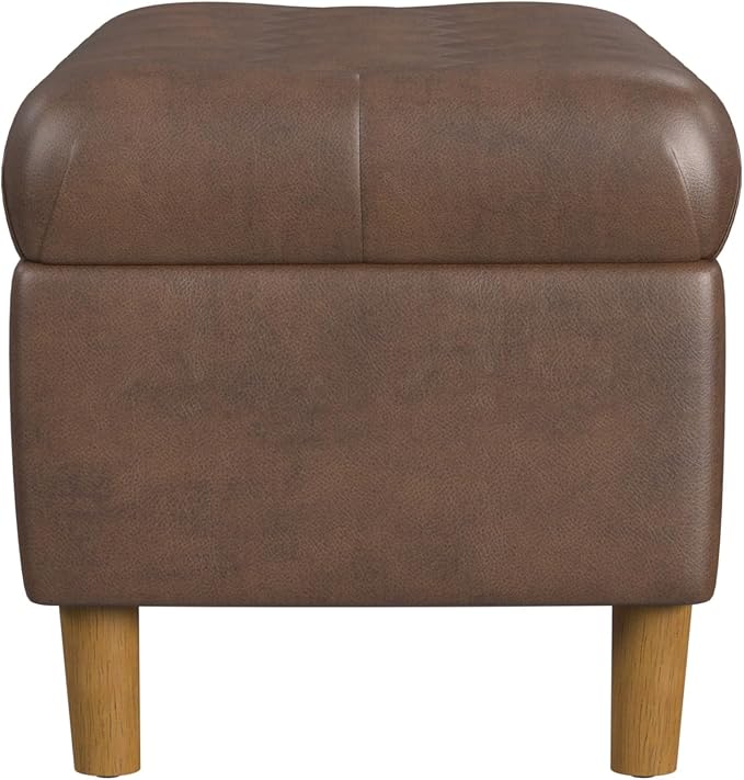 Brown Faux Leather
