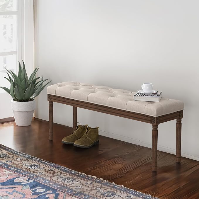 Linen and Dark Brown