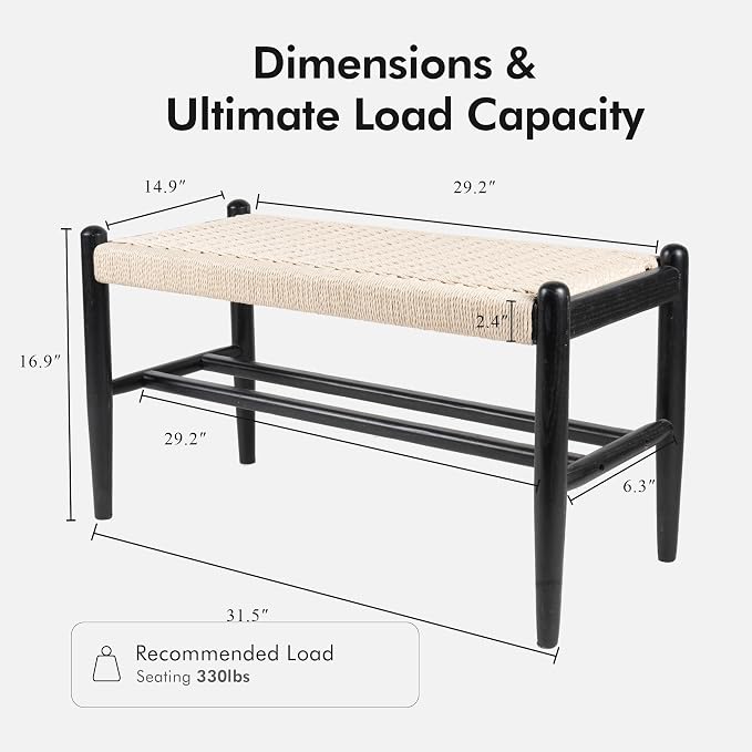 Black-2 Tier(rope Seat)