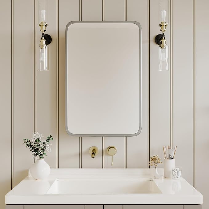 Brushed Nickel Metal Frame