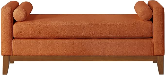 Dark Orange Boucle