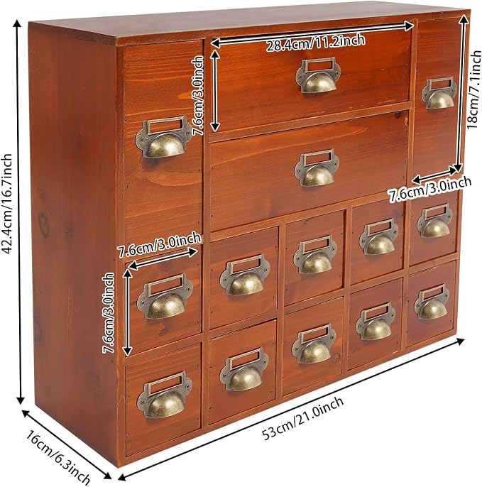 Brown-14 Drawer