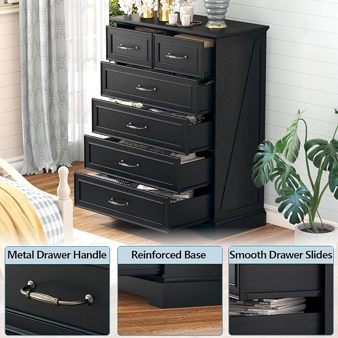 Black Wood Grain