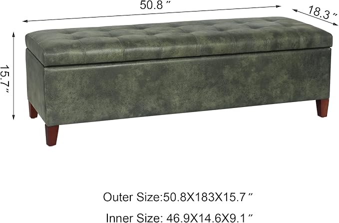 Faux Leather Green
