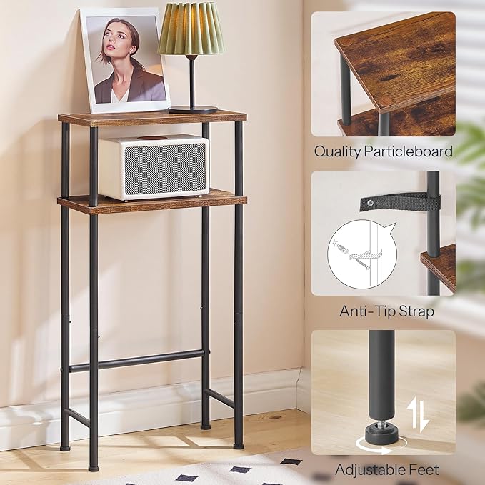 Rustic Brown + Black