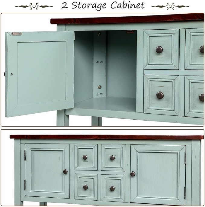 Antique Navy + Wood